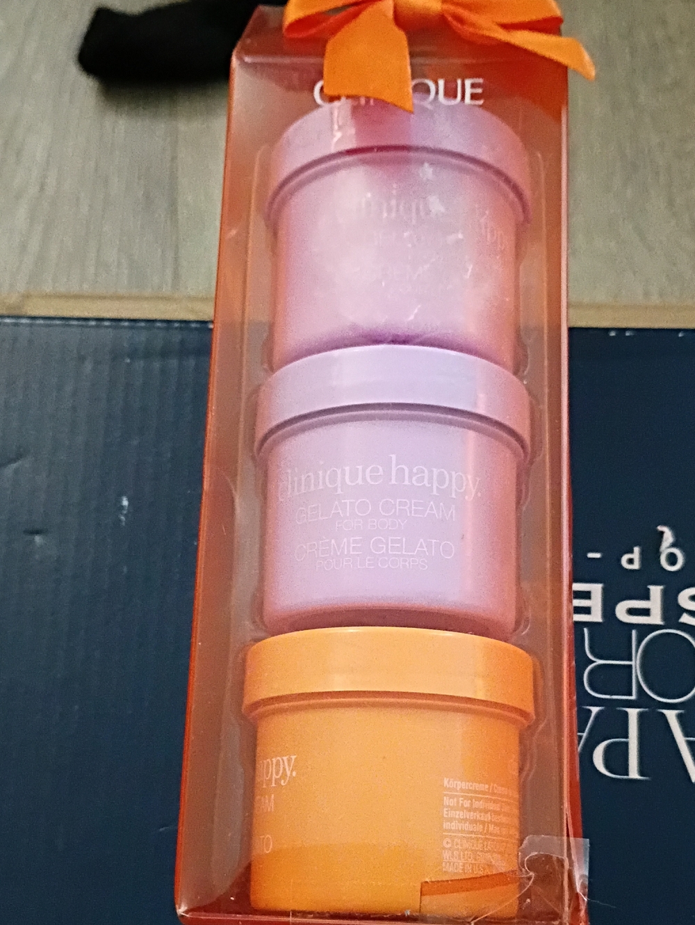 Clinique Happy Gelato Cream Trio - Pink & Orange